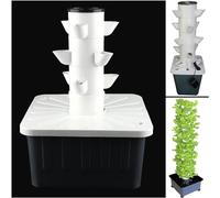 Sistema di Coltivazione idroponica, Sistema di Coltivazione idroponica da Balcone, Tazze di colonizzazione Staccabili, Serra per Giardino Domestico, fioriere Verticali a Torre, Torre idropon