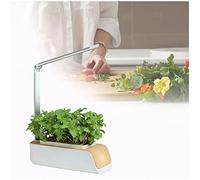 Sistema di Coltivazione idroponica, sistemi idroponici, Luce per Piante da Interno, Display della Temperatura, Controllo Tramite Chip Intelligente, Kit per Giardino Interno, Ideale per colti