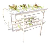 Sistema di Coltivazione idroponica Torre idroponica Giardino Domestico Balcone Fioriera per ortaggi Serra agricola Interno Tubo Verticale in PVC Sistema idroponico NFT