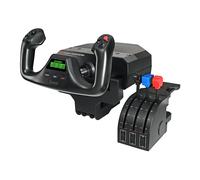 SISTEMA DI CONTROLLO DI VOLO LOGITECH 945-000004, con cavo, PC, blu/nero con dettagli rossi, USB 2.0