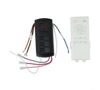 Sistema di controllo senza fili del ventilatore da soffitto con l'invertitore della luce Sei modi Due quattro ore Timer Staffa di montaggio facile per gli spazi commerciali residenziali