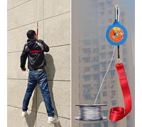 Sistema di discesa di sicurezza, discesa automatica a velocità costante, per incendi in grattacieli, salvataggio di emergenza, fuga all'aperto, costruzione ad alta quota