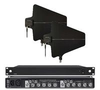Sistema di distribuzione antenna UHF per microfono senza fili Sennheiser XSW2 con 2 palette, per spettacoli teatrali, teatro, scuola