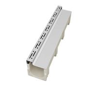 Sistema di drenaggio a trincea a forma di U(100x25x25cm/39.4x9.8x9.8in)
