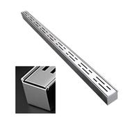 Sistema di drenaggio personalizzato del corredo dello scolo della trincea dell'acciaio inossidabile con l'estremità/sbocco per il controllo efficiente delle acque del vialetto e la gestione dell'acqua