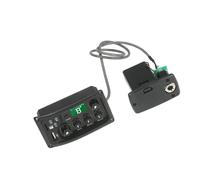 Sistema Di Equalizzazione EQ A 3 Bande Preamplificatore Per Chitarra Acustica Equalizzatore EQ Pickup Piezoelettrico Amplificatore Sintonizzatore LCD