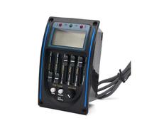 Sistema Di Equalizzazione EQ A 5 Bande Preamplificatore Per Chitarra Acustica Pickup Piezoelettrico Display LCD In Legno Con Funzione Sintonizzatore