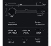 Sistema di estensione del telecomando IR, ripetitore a infrarossi