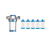 Sistema di filtraggio dell'acqua, 2 set for uso domestico a sedimenti di ruggine impurità, filtro for acqua for doccia for scaldabagno for lavatrice, filtro for depuratore d'acqua for rubinetto fronta