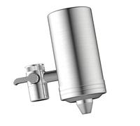 Sistema di filtraggio dell'acqua montato sul rubinetto, filtro a 7 stadi, purificatore del in acciaio inossidabile 304 for lavandino, riduce il 99% piombo(Ultrafiltration)