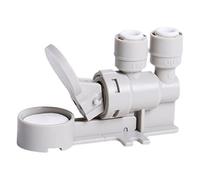 Sistema di filtraggio dell'acqua sottolavello Depuratore d'acqua Protezione automatica anti-perdite 1/4 3/8 Quick Connect RO Osmosi inversa Cucina Depuratore d'acqua Parti(2)