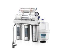 Sistema di filtraggio dell'acqua sottolavello Elettrodomestici Osmosi inversa a 6 stadi, di filtraggio 'acqua, ionizzatore(With Pump)