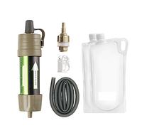 Sistema di filtraggio dell'acqua sottolavello Filtro dell'acqua for esterni ， di filtrazione dell'acqua con ultrafiltrazione a sacchetto trasparente Filtrazione diretta dell'acqua potabile(Brown)