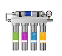 Sistema di filtraggio dell'acqua, Ultrafiltrazione del lavello a 5 stadi ad alta capacità deluxe, di filtraggio dell'acqua potabile con purificatore definitivo per la produzione di acqua pulita e dolc