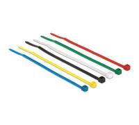 Sistema di fissaggio Delock 18627 Nylon multicolore 100 mm x 2.5 mm 100 pz