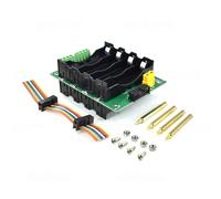 Sistema di gestione della batteria al litio 18650 a 4 corde, 12 V, senza saldatura, scatola di protezione BMS (4s2p corto)