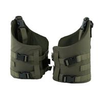 Sistema Di Ghette Tattiche Modulari In Nylon Con Fettuccia MOLLE - Cinghie For Le Gambe Regolabili Imbracatura In Vita E Piastre Montaggio For CS Game Gear(Color 4)