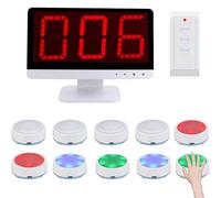 Sistema Di Gioco A Quiz Wireless, 1 Monitor E 10 Buzzers Intelligent Debater, Con Telecomando Wireless Per Game Show, Contest Scolastici, Festa O Quiz Di Gruppo