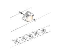 Sistema di illuminazione a funi Paulmann Wire Mac II, a 5 luci, 5 m cromato Paulmann