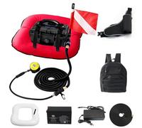 Sistema di immersione, ventilatore for immersione Snuba senza bombola | Con batterie ricaricabili, bombola polmonare con sistema di immersione con narghilè, for immersioni all'aperto