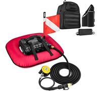 Sistema di immersione, ventilatore for immersione Snuba senza bombola | Con batterie ricaricabili, bombola polmonare con sistema di immersione con narghilè, for immersioni all'aperto