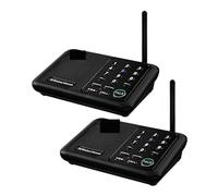 Sistema di Interfono di interfono domestico wireless FM da 5820 piedi for comunicazione stanza a for ufficio aziendale(WL666-2BK)