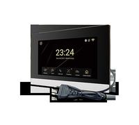 Sistema di Interfono di videocitofono 1080P, campanello video intelligente wireless domestico, un pannello chiamata + due display(R6-M503BA-B)