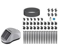 Sistema di irrigazione a goccia a energia solare - Aqua Magic System un sistema di irrigazione automatica a goccia fino a 20 piante con acqua - Timer e serbatoio