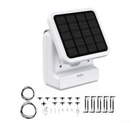 Sistema di irrigazione a goccia solare controllato da app con WiFi per piante da interno ed esterno Timer flessibili Protezione dalla carenza d'acqua e monitoraggio dei registri (B)