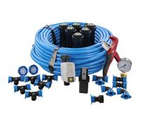 Sistema di irrigazione automatico all-in-one Orbit 50022 a 1 zona per aree medie con timer di irrigazione per tubo intelligente B-hyve e hub Wi-Fi int