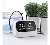 Sistema di irrigazione automatico delle piante, sistema di irrigazione automatica a goccia con timer programmabile, display a LED, sistema di irrigazione per interni con alimentazione USB, per piante