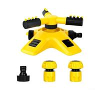 Sistema di irrigazione per prato con rotazione a 360 gradi per una dispersione uniforme dell'acqua grandi cortili e spazi aperti per giardino, supporta due dimensioni di tubi (3/4")
