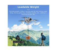Sistema di Lancio Aereo per Drone per 4 Pro, Lancia Esche per Pesca, Consegna Regali e Soccorso D'Emergenza, Accessori per Droni.