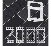 Sistema di livellamento delle mattonelle 2000 pezzi Distanziatori per piastrelle fai da te, sistema di livellamento delle mattonelle per installazione di piastrelle in ceramica e pietra (2000, 116