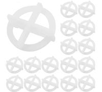 Sistema di livellamento delle mattonelle da 1 mm, distanziatore a croce per piastrelle, colore bianco, per installazione e allineamento a pavimento