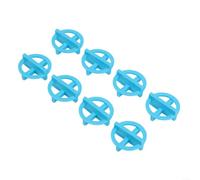 Sistema di livellamento delle piastrelle, 100 pezzi, distanziatori, cunei per il posizionamento controllato delle piastrelle su bagnato o asciutto, per metodi di piastrellatura (blu, 3 mm)