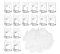 Sistema di livellamento piastrelle tiranti 400 pezzi 3mm sistema di posa a fuga ausilio per la posa ausilio per la posa di piastrelle