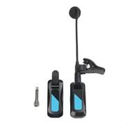 Sistema di microfoni wireless per sassofono, microfono digitale HD audio clip-on, per sax e tromba, trasmissione a bassa latenza 48K/16bit, ricaricabile con portata di 40 m