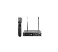 Sistema di microfoni wireless Phenyx Pro True Diversity con 1000 canali sintonizzabili, set di microfoni singoli senza fili con scansione automat
