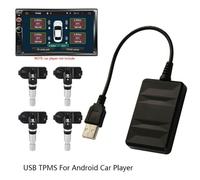 Sistema di monitoraggio della pressione dei pneumatici per auto TPMS USB