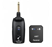 Sistema di monitoraggio in-ear wireless da 2,4 GHz con trasmettitore e ricevitore a bassa latenza per studio, prove di banda e prestazioni dal vivo