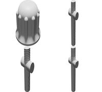 Sistema di Montaggio Clamp per Camioni RC Arrma - Clamp e Tappi Stampati 3D
