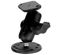 SISTEMA DI MONTAGGIO CON ASTA CORTA 6 cm E BASE ROTONDA RAM MOUNTS RAM-B-138U-A