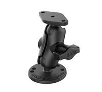 RAM Mounts Sistema di montaggio RAM-B-138U-A – Asta corta 6 cm, base rotonda