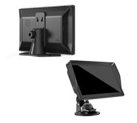 Sistema di navigazione GPS per auto e camion da 7 pollici con mappe e Regno Unito, guida vocale, lettore multimediale, aggiornamenti mappe a vita, nero