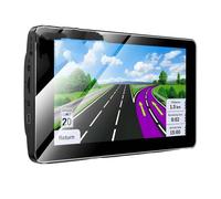 sistema di navigazione GPS per auto Schermo 2.5D da 7 pollici per navigazione GPS per camion per auto 8 GB + 256 con guida vocale, per avviso autovelox(Bluetooth)