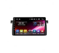 Sistema di Navigazione Gps per BMW 3-Series 3 Series E46 1998-2006 Gps Navigatore Satellitare con Mappa Europa 3D, Vivavoce, Infotraffico e Servizi Live Via Smartphone, 4 Nucleo 4G+64G