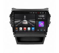 Sistema di Navigazione Gps per Hyundai ix45 SantaFe 2013-2017 Navigatore Gps per Auto con Mappa Europa 3D, Vivavoce, Infotraffico e Servizi Live Via, 4 Nucleo 4G+64G