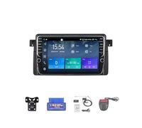 Sistema di navigazione per auto Android 12 2 DIN per E46 Berlina 1998-2005, touchscreen da 9", CarPlay wireless e Android Auto, GPS, WiFi, FM/AM, DAB+ DSP, Bluetooth 5.0, microfono SWC, tele