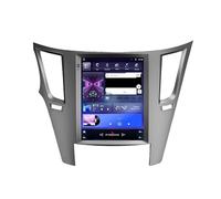 Sistema di navigazione per auto Lettore multimediale radio 2 DIN Carplay per Subaru per Outback 4 BR per Legacy 5 2009-2014(4-64GB Camera)